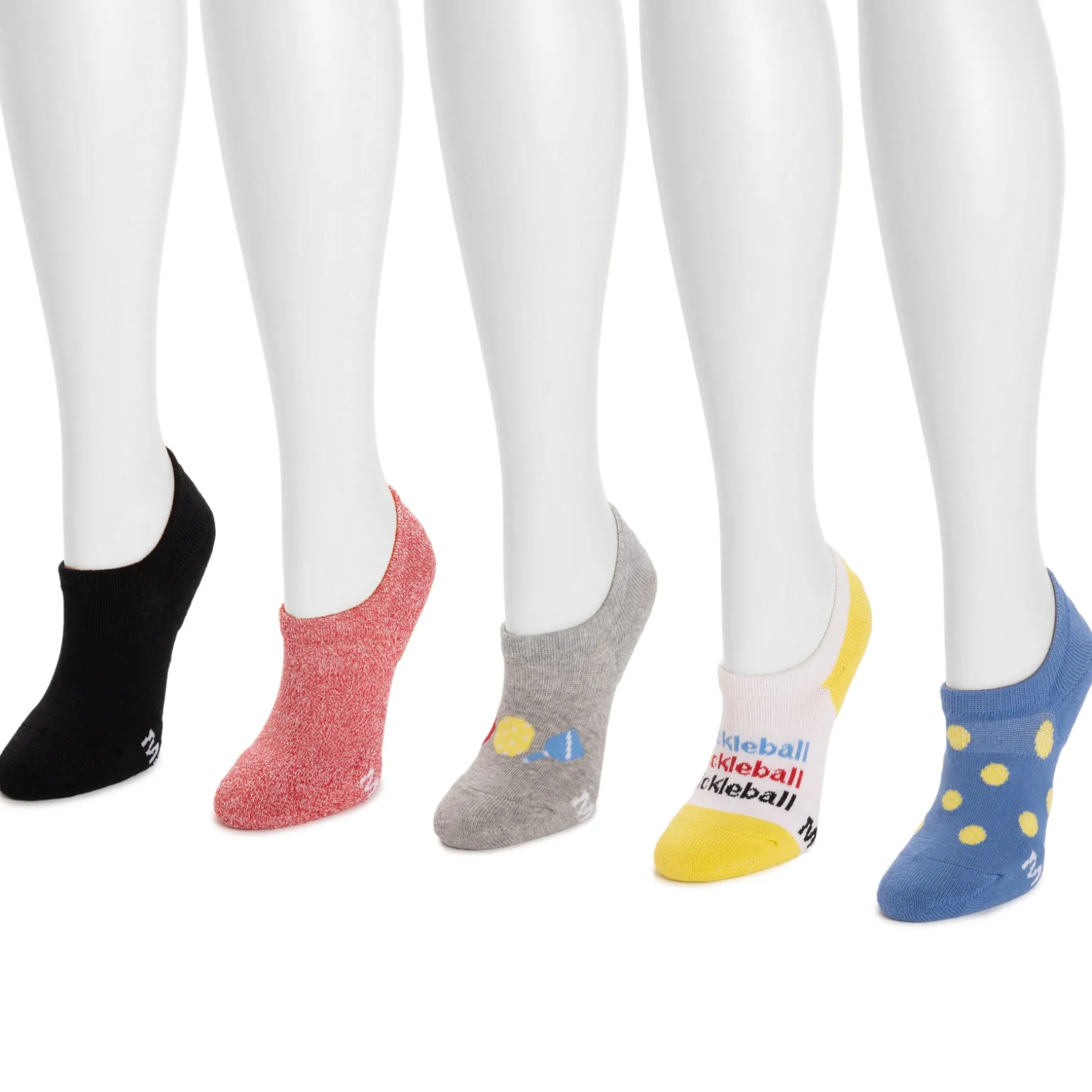 Women's 5 Pack Pickleball No Show Socks