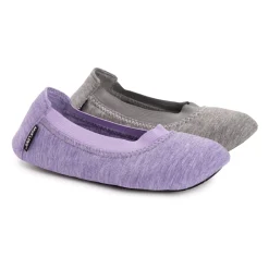 Women's 2 Pack Travel Ballerina Set