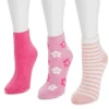 Women's 3 Pack Vitamin E Infused Crew Socks