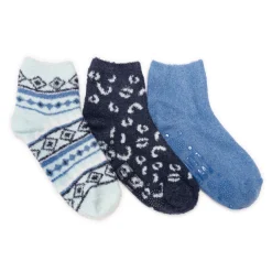 Women's 3 Pack Vitamin E Infused Crew Socks
