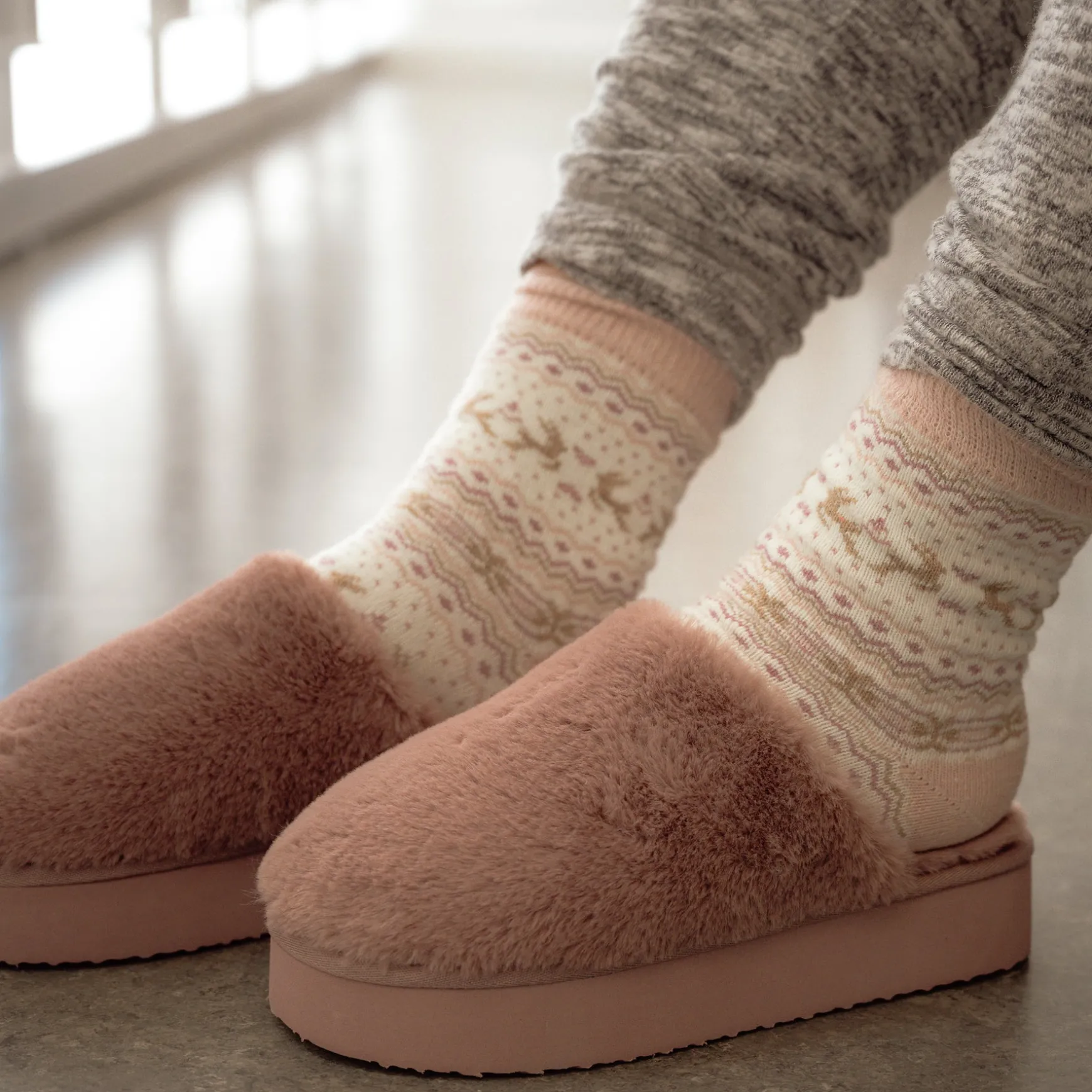 Women's 4 Pair Pack Holiday Boot Socks