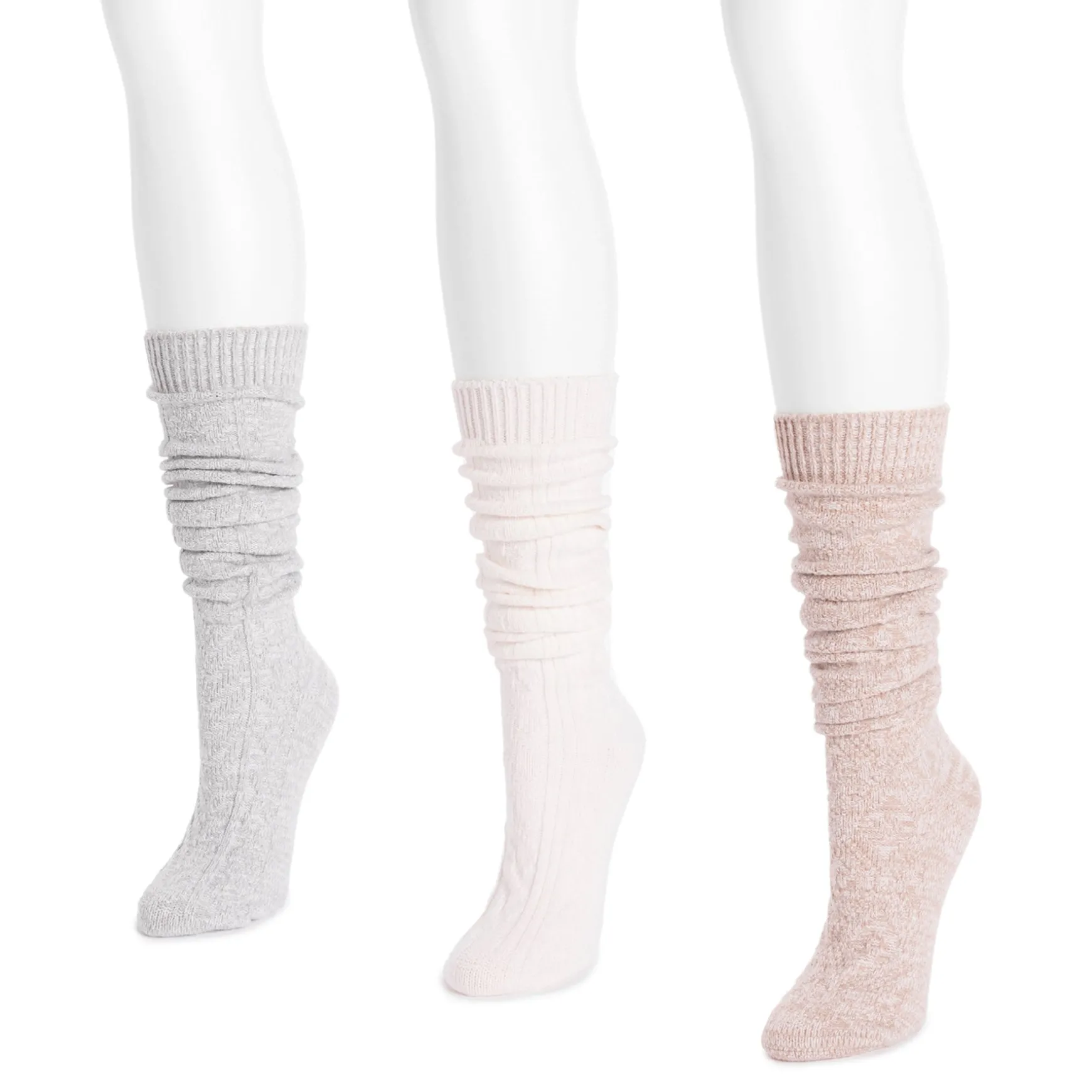 Women's 3 Pair Pack Knee High Socks