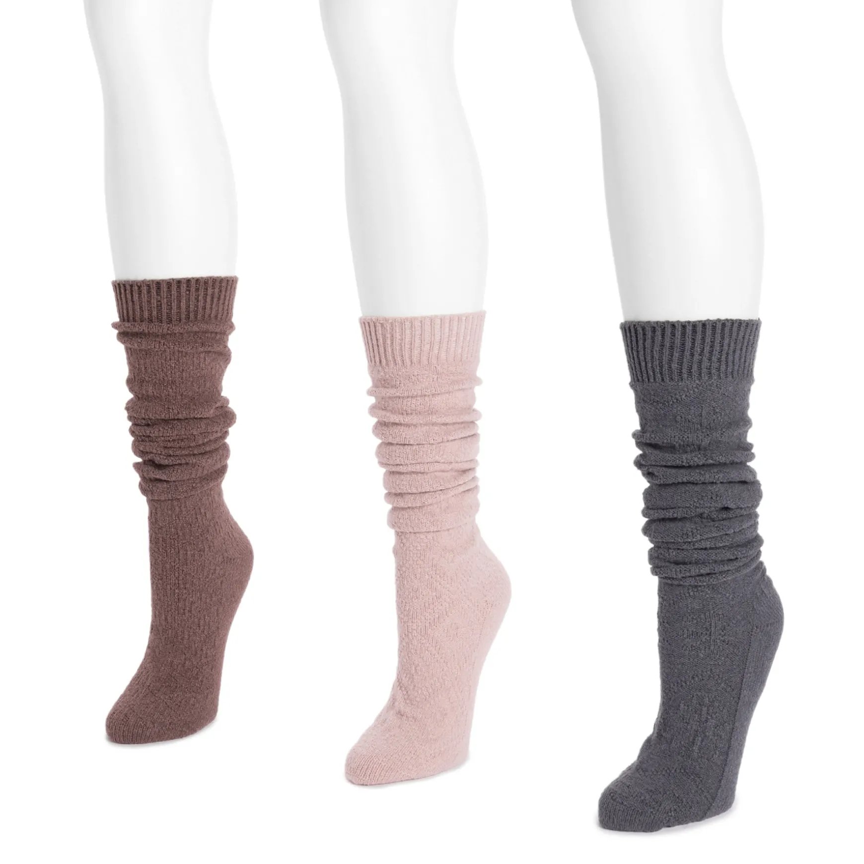 Women's 3 Pair Pack Knee High Socks