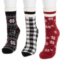 Women's 3 Pair Pack Lounge Socks