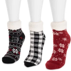 Women's 3 Pair Pack Lounge Socks