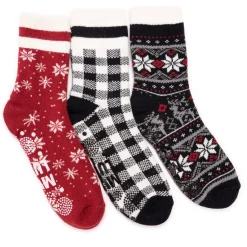Women's 3 Pair Pack Lounge Socks