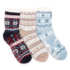 Women's 3 Pair Pack Lounge Socks
