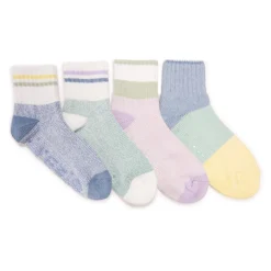 Women's 4 Pair Pack Lounge Socks
