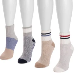 Women's 4 Pair Pack Lounge Socks