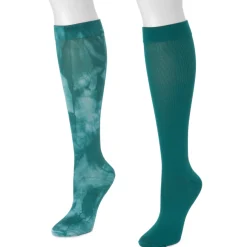Women's 2 Pair Pack Nylon Compression socks