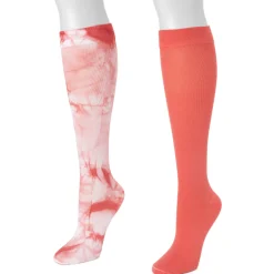 Women's 2 Pair Pack Nylon Compression socks