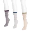 Women's 3 Pair Pack Slouch Socks