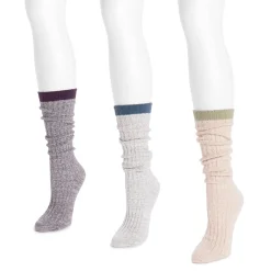 Women's 3 Pair Pack Slouch Socks