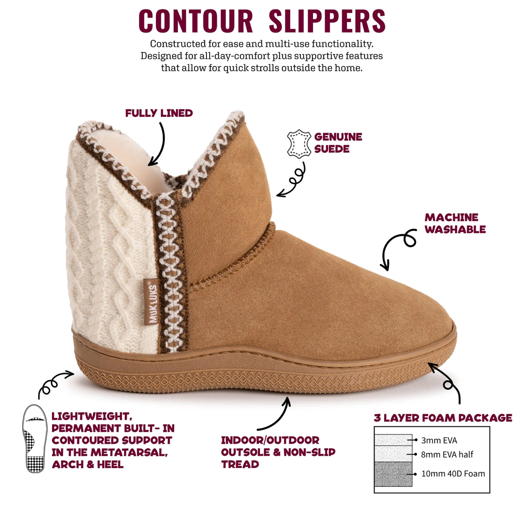 Women's Amira Paige Suede Slipper Boots