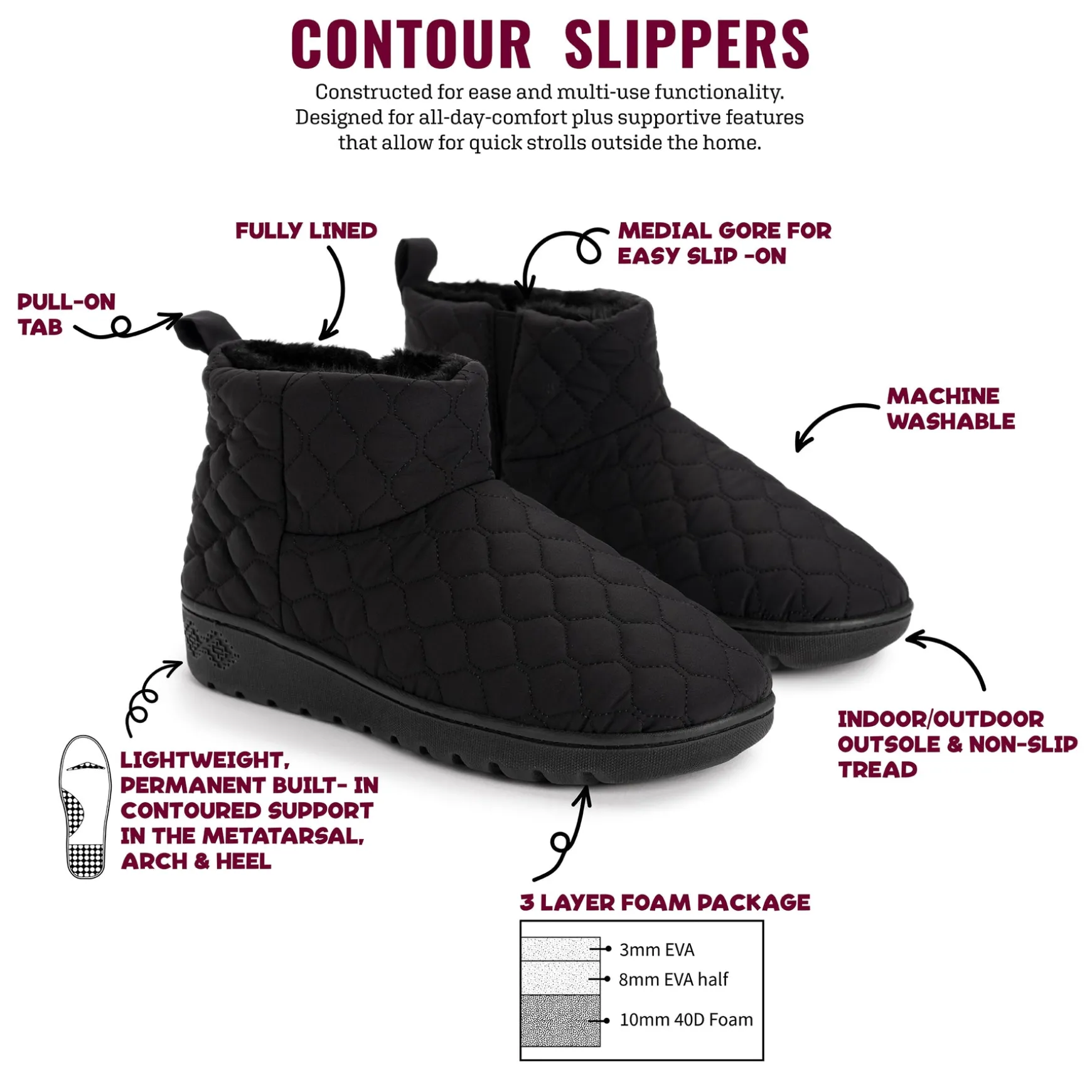 Women's Avery Rose Bootie Slippers