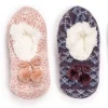 Women's Ballerina Slipper 24 Piece with Cardboard Display