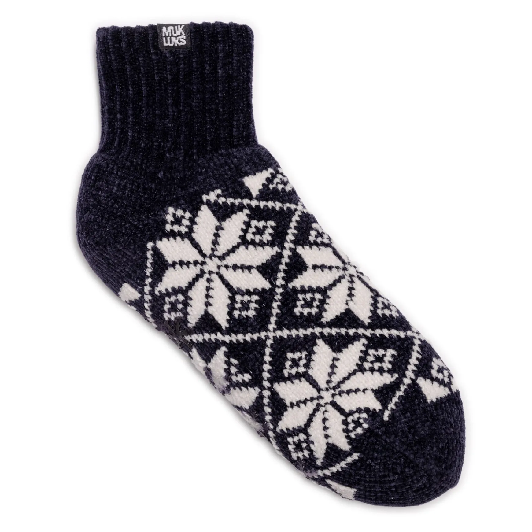 Women's Chenille Cabin Sock and Headband Set