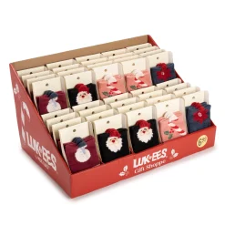 Women's Cozy Holiday Socks in Gift Box Set 40 Piece