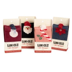 Women's Cozy Holiday Socks in Gift Box Set 40 Piece