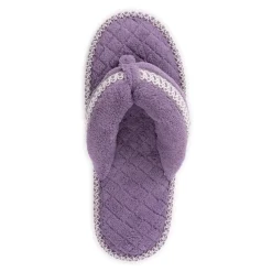 Women's Darlene Micro Chenille Thong Slippers