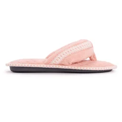 Women's Darlene Micro Chenille Thong Slippers