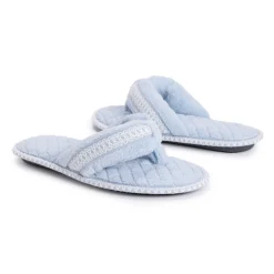 Women's Darlene Micro Chenille Thong Slippers