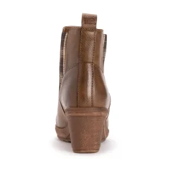 Women's England Oxford Wedge Booties