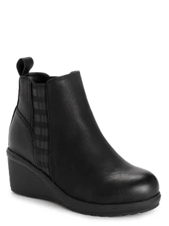 Women's England Oxford Wedge Booties