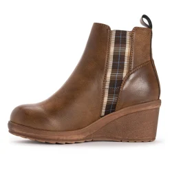 Women's England Oxford Wedge Booties