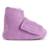 Women's Faux Fur Lined Bootie Slippers