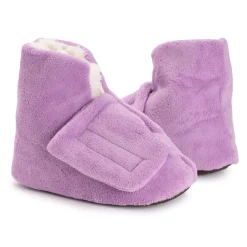 Women's Faux Fur Lined Bootie Slippers