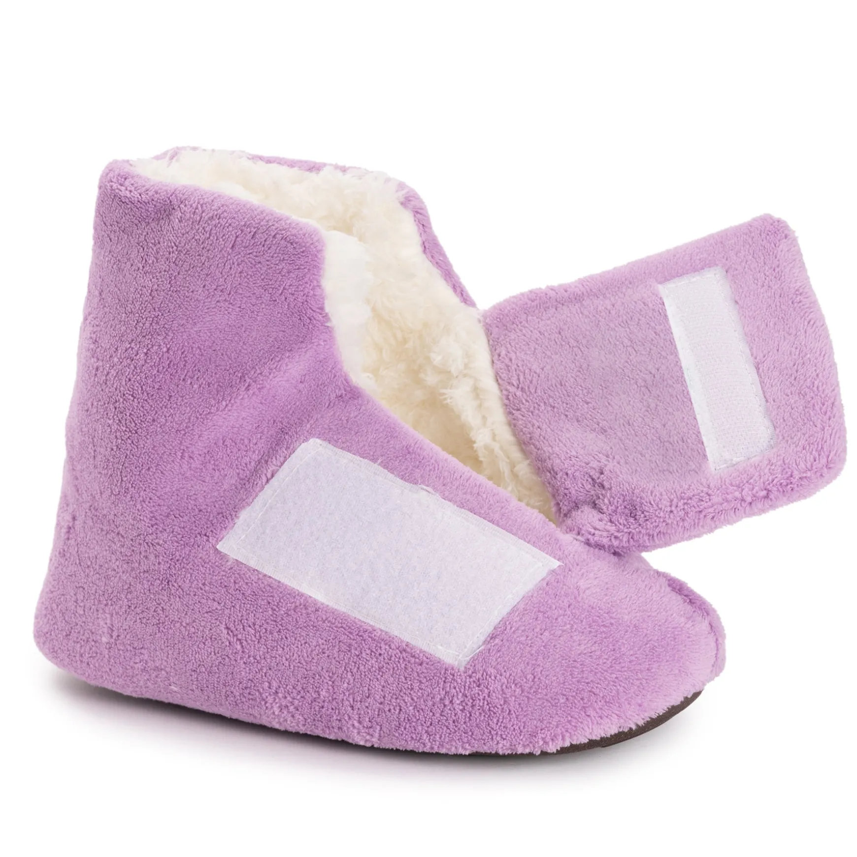 Women's Faux Fur Lined Bootie Slippers