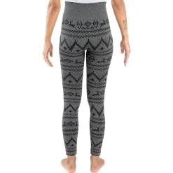Women's Fleece Lined Leggings with Wide Waistband