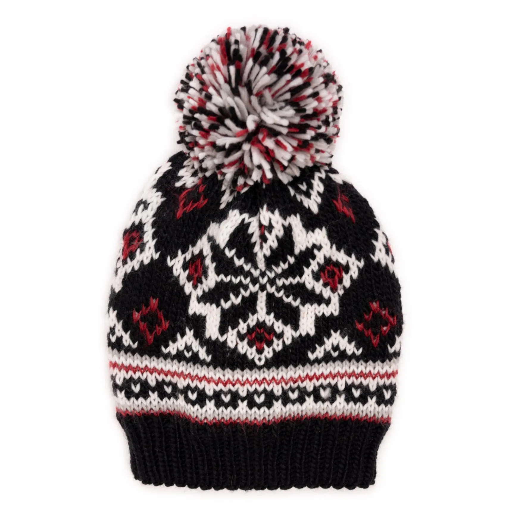 Women's Icelandic Patterned Beanie
