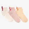 Women's Luxe 3 Pair Pack Whisper Soft 3D Fruit Ankle Socks