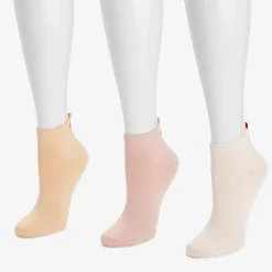 Women's Luxe 3 Pair Pack Whisper Soft 3D Fruit Ankle Socks