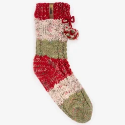 Women's Luxe Novelty Tall Cottage Socks