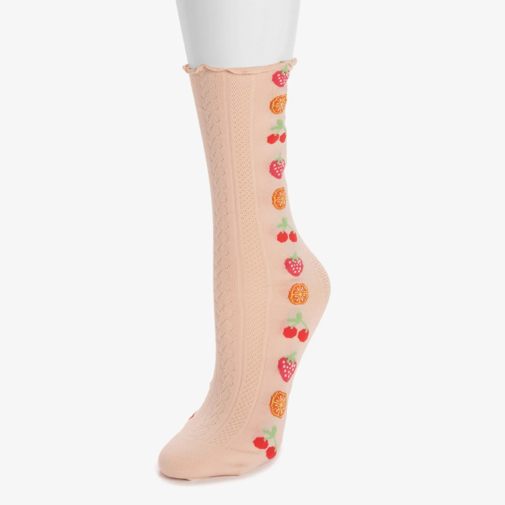 Women's Luxe Slouch Mesh Socks