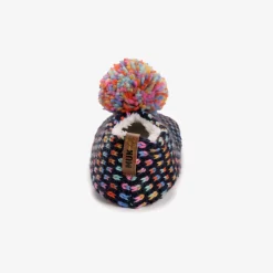 Women's Luxe Space-Dye Pom Ballerina Slipper