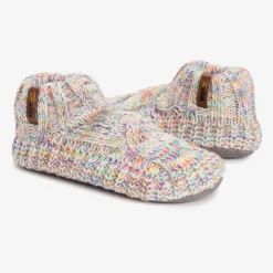 Women's Luxe Space-Dye Short Slipper Sock