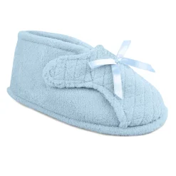 Women's Micro Chenille Adjustable Bootie Slippers