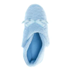 Women's Micro Chenille Adjustable Bootie Slippers
