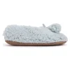Women's Moisturized and Infused Ballerina Slipper Sock