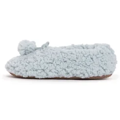 Women's Moisturized and Infused Ballerina Slipper Sock