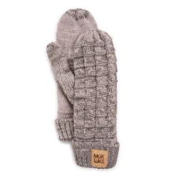 Women's Pom Patch Mittens