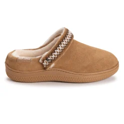 Women's Quianna Luna Clog Suede Slippers