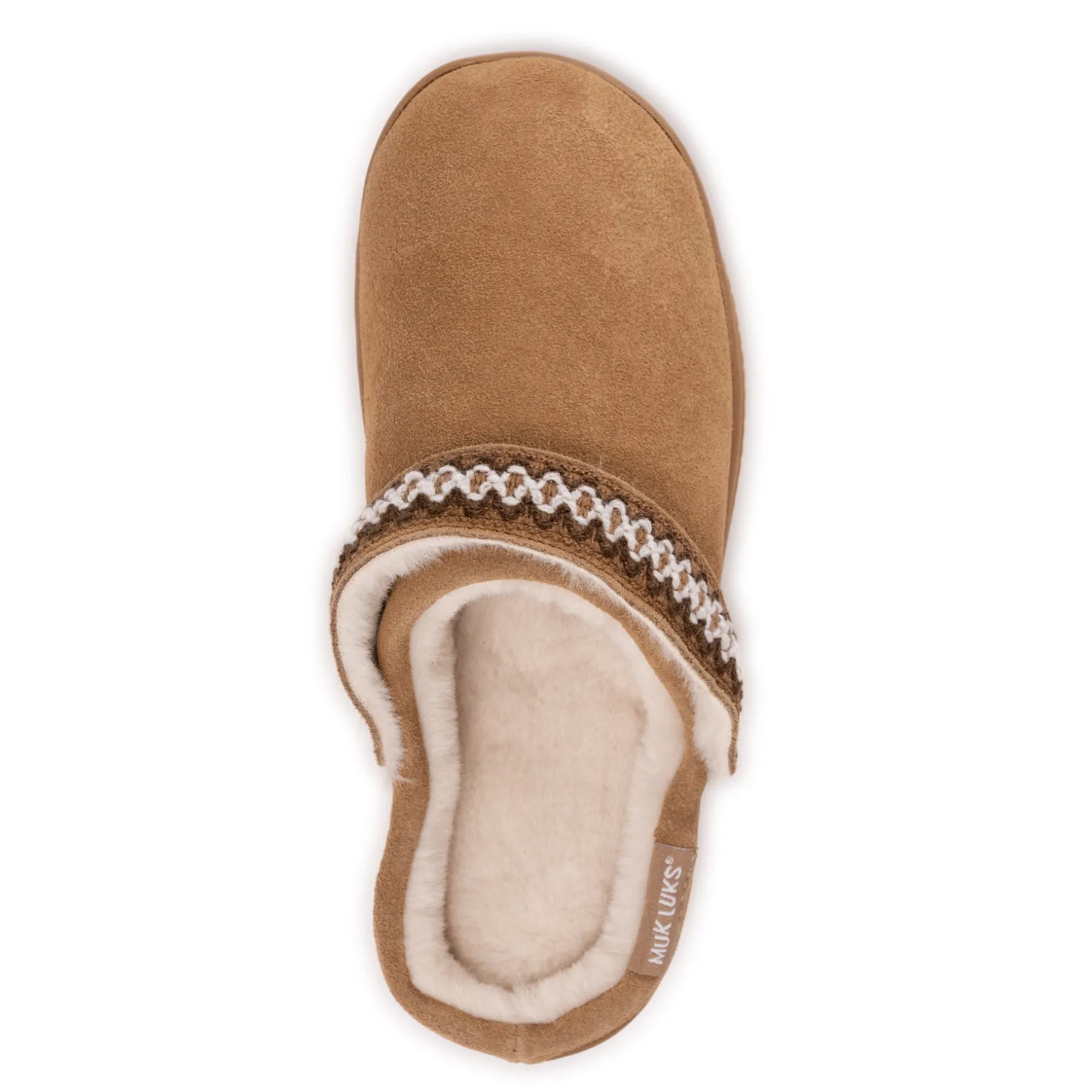 Women's Quianna Luna Clog Suede Slippers