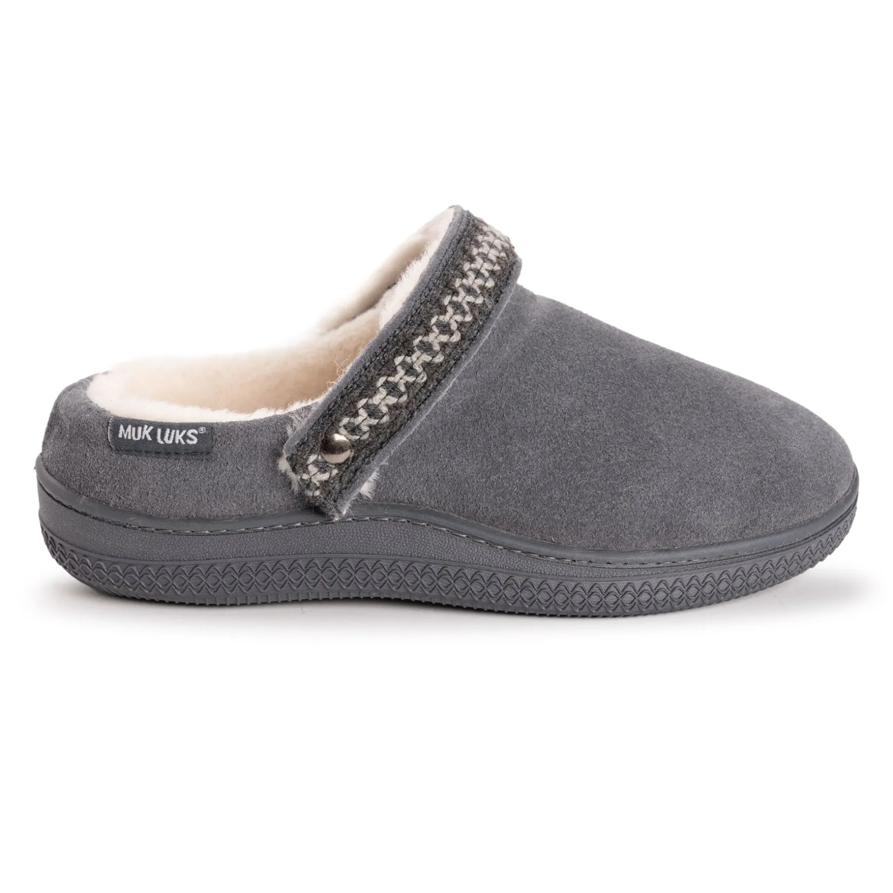 Women's Quianna Luna Clog Suede Slippers
