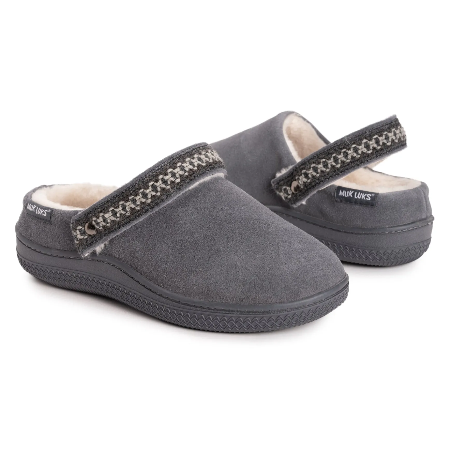 Women's Quianna Luna Clog Suede Slippers