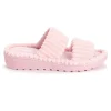 Women's Ribbed Terry Slide Comfort Contour Slipper